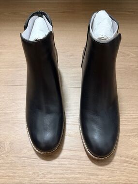 Cole Haan Abbot bootie Black Leather Ankle Booties